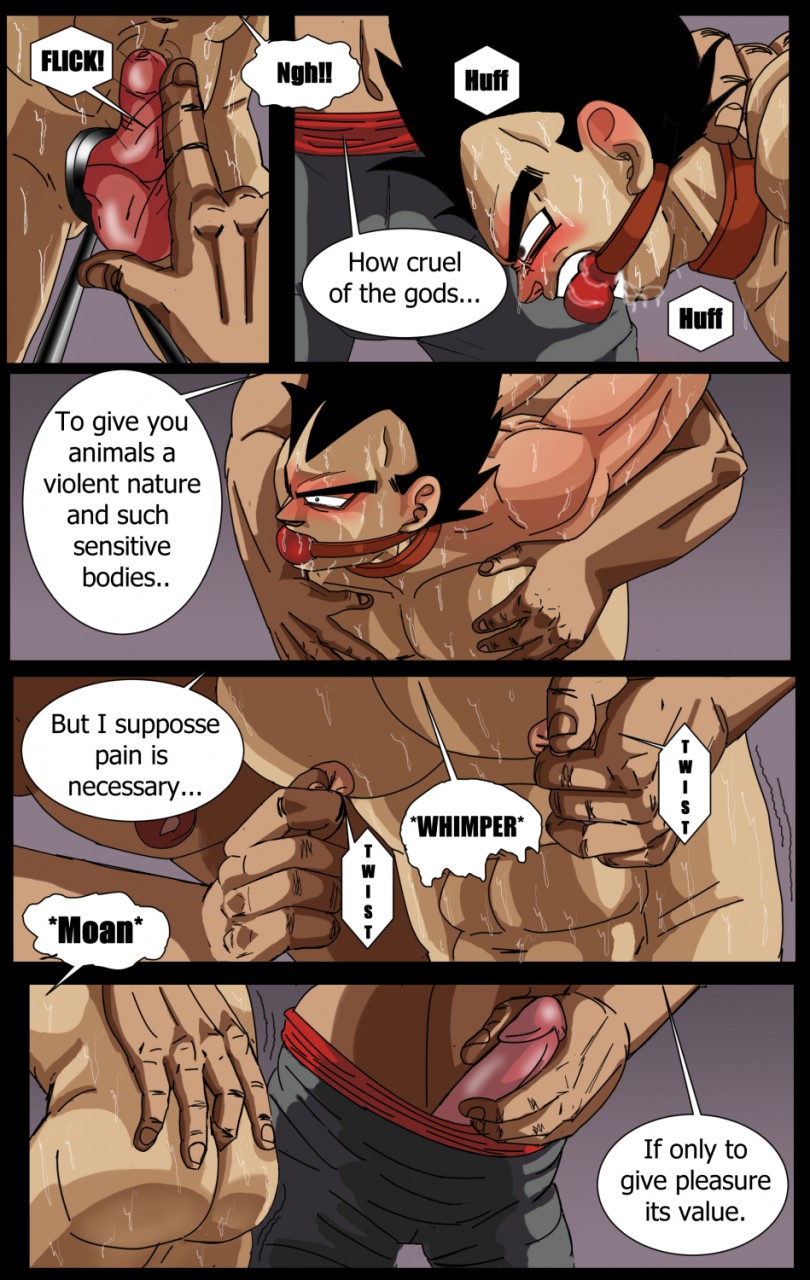 Black Goku Rapes Vegeta page 4 full