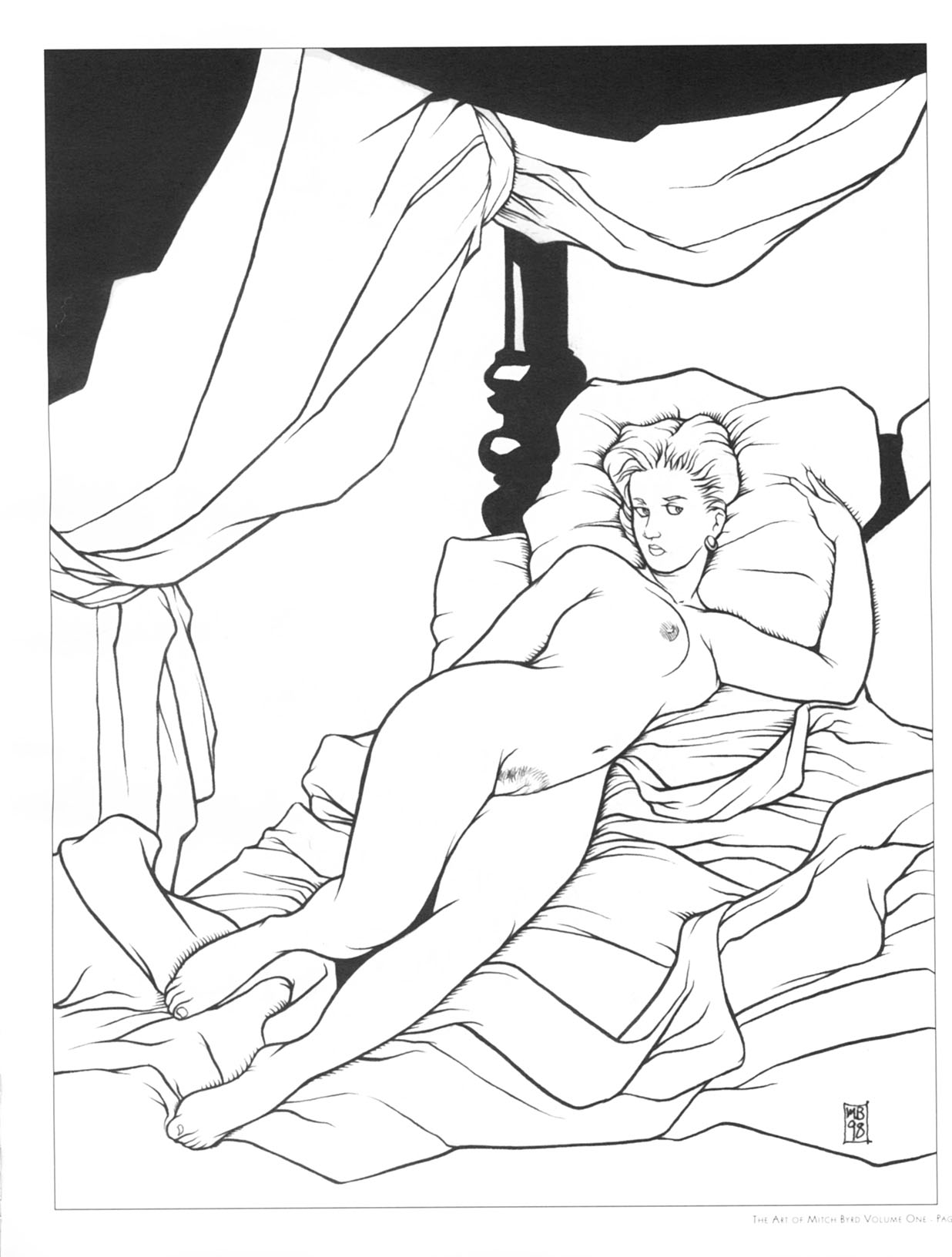 The Art Of Mitch Byrd Volume One page 9 full