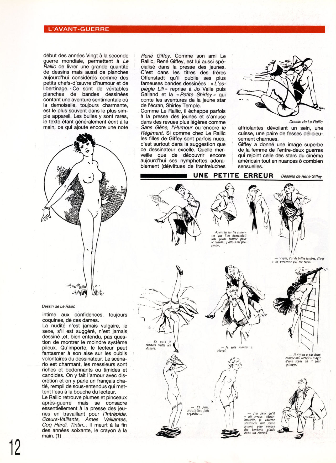 Petite histoire de l'érotisme dans la BD - Volume 1 page 10 full