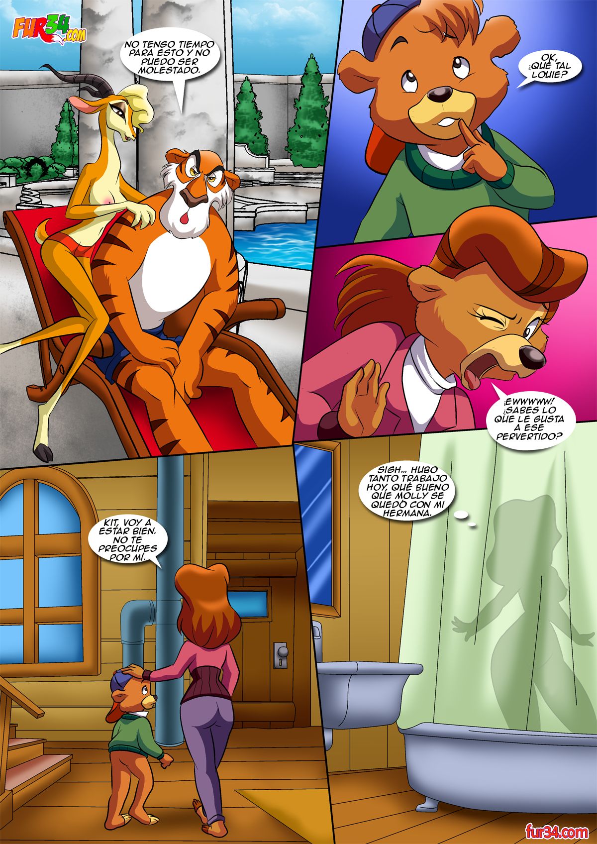 The Lady and the Cub | La Dama y el Cachorro - Page 7 - IMHentai