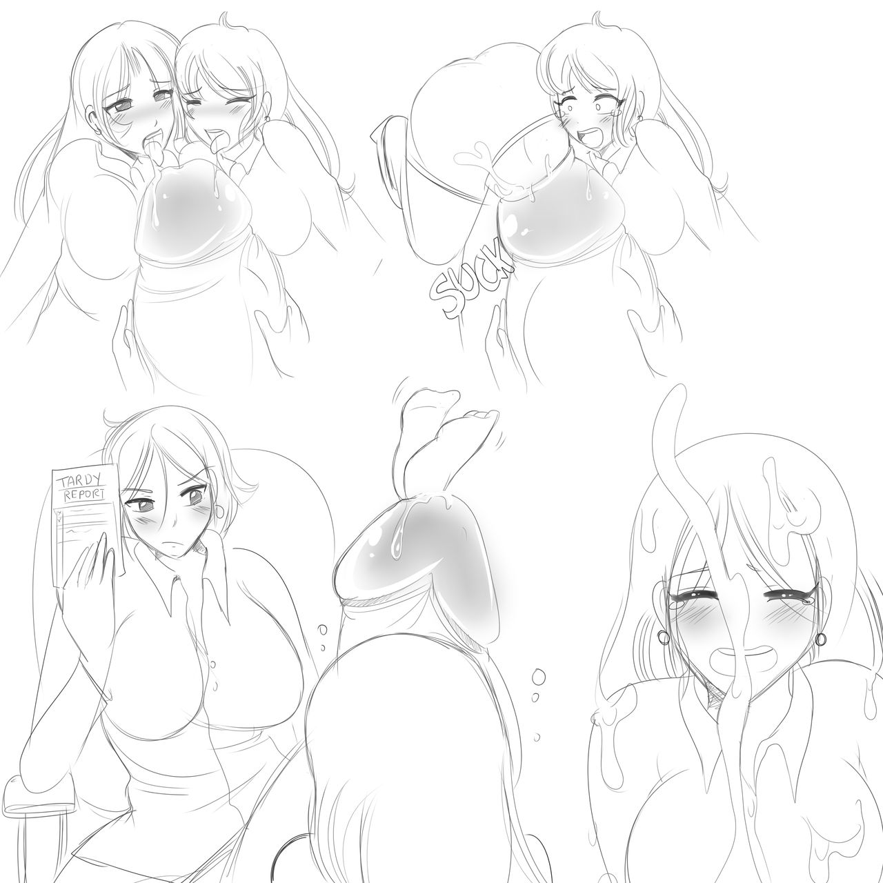 Office Cock Vore sketch pack page 7 full