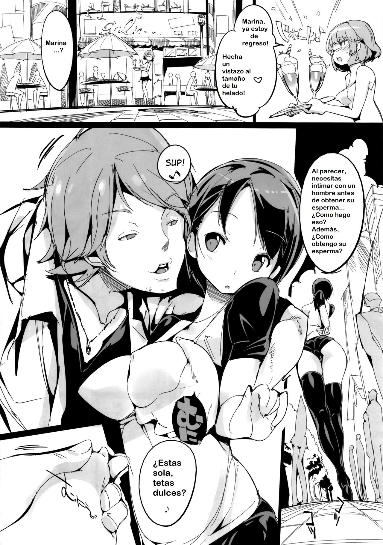 Popuni Kei Joshi Panic! page 7 full