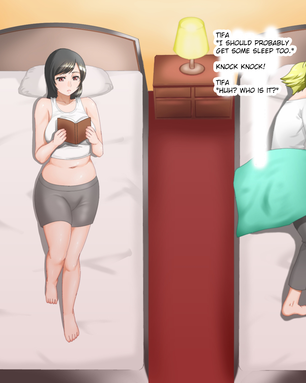 Muramura Shite Nemurenai kara Tifa ni Tanon de Miyou page 3 full