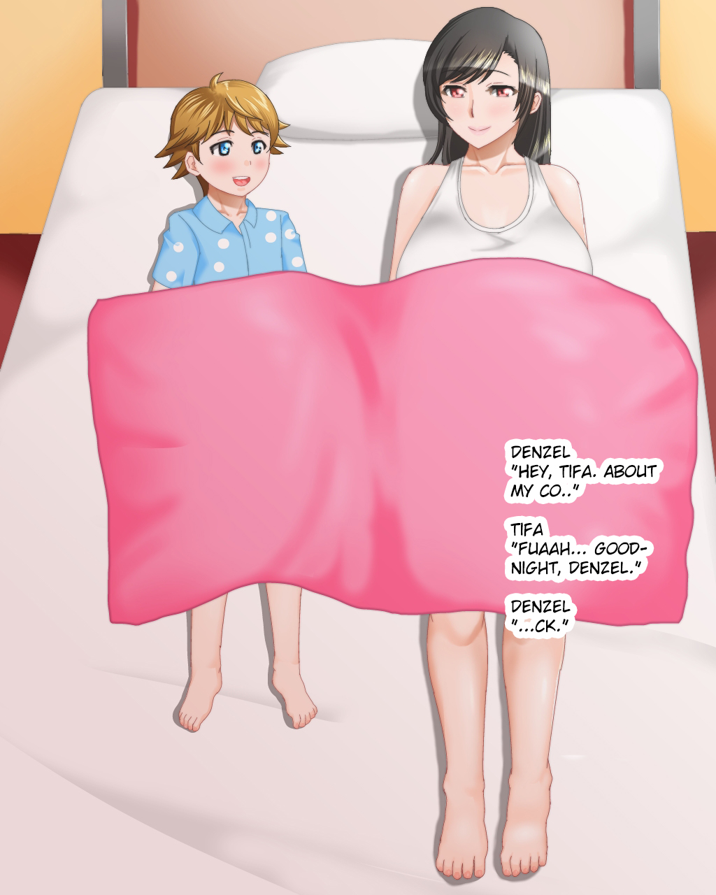 Muramura Shite Nemurenai kara Tifa ni Tanon de Miyou page 5 full