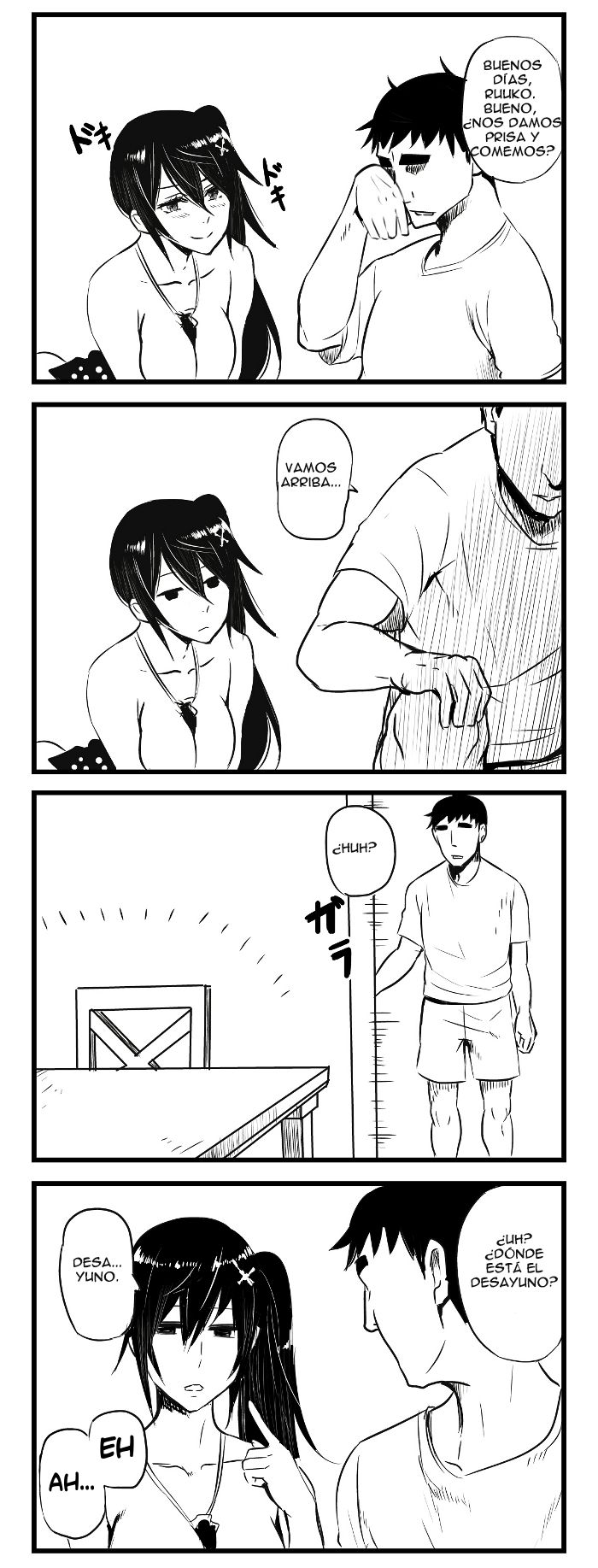 Ruuko-san no Asa | La mañana de Ruuko-san + extra 1-2 page 7 full
