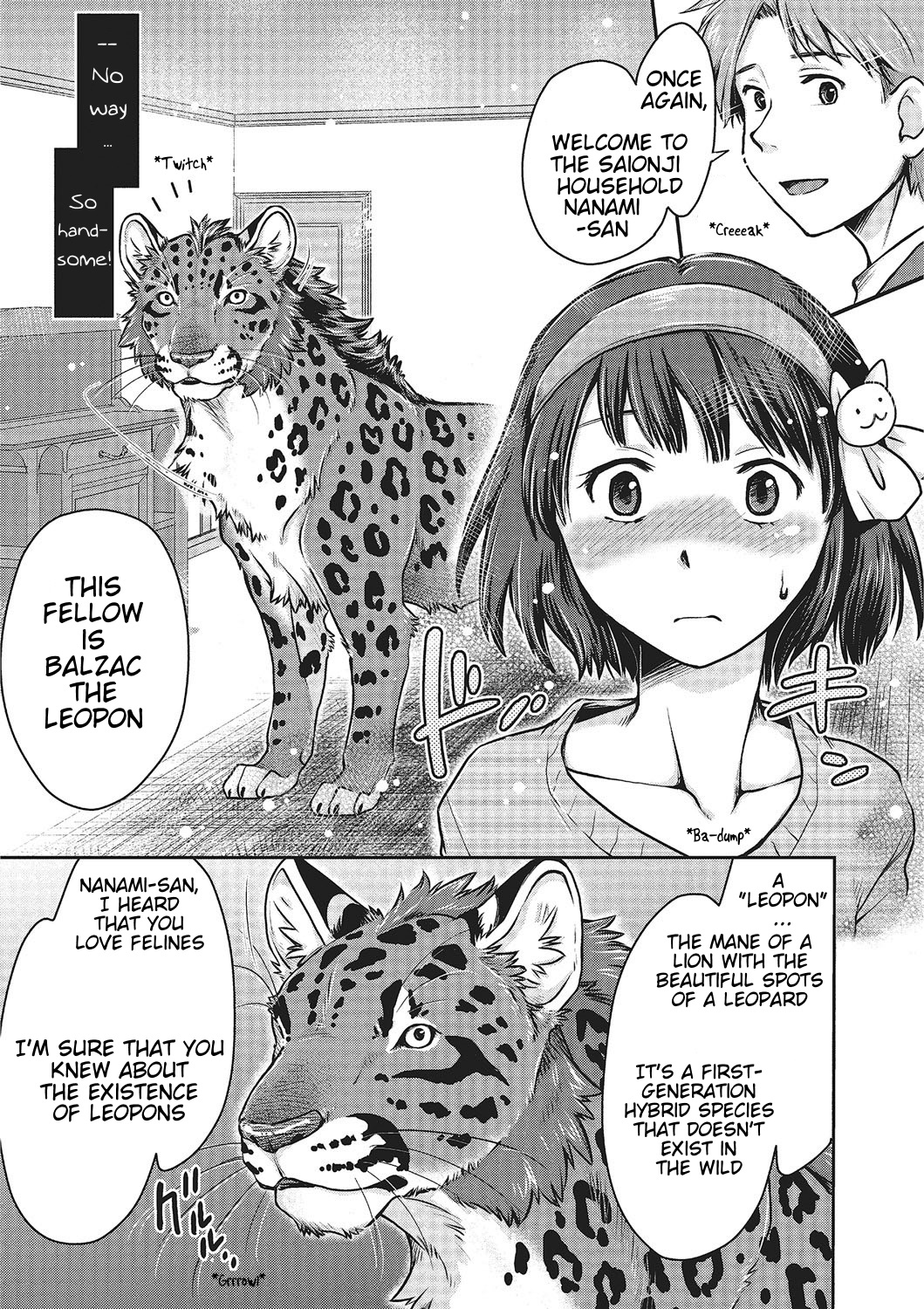 Love Love Ecchi o Big Cat to | Love Love Sex with Big Cats page 5 full