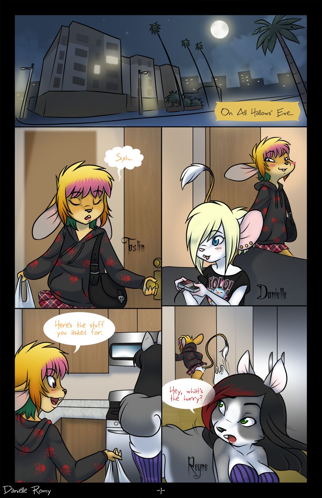 A Stranger In Your Own Shoes page 1 full