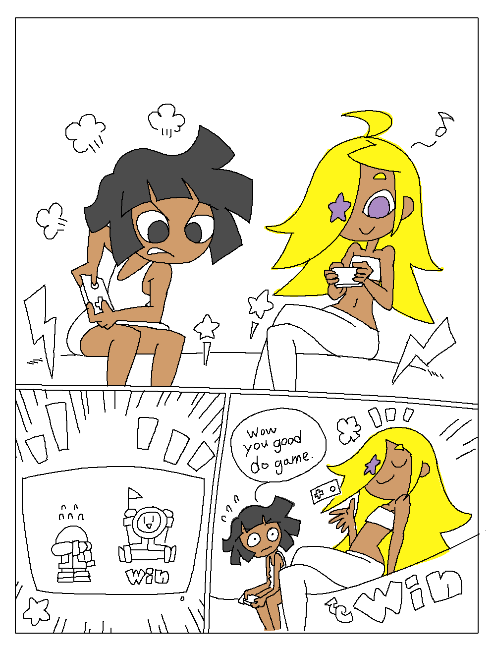 Untitled Comic page 1 full