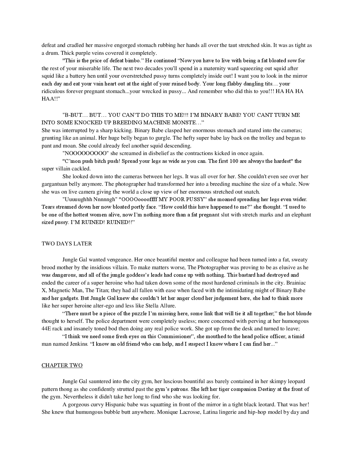 Cobra Woman and the Cellulite Problem page 10 full