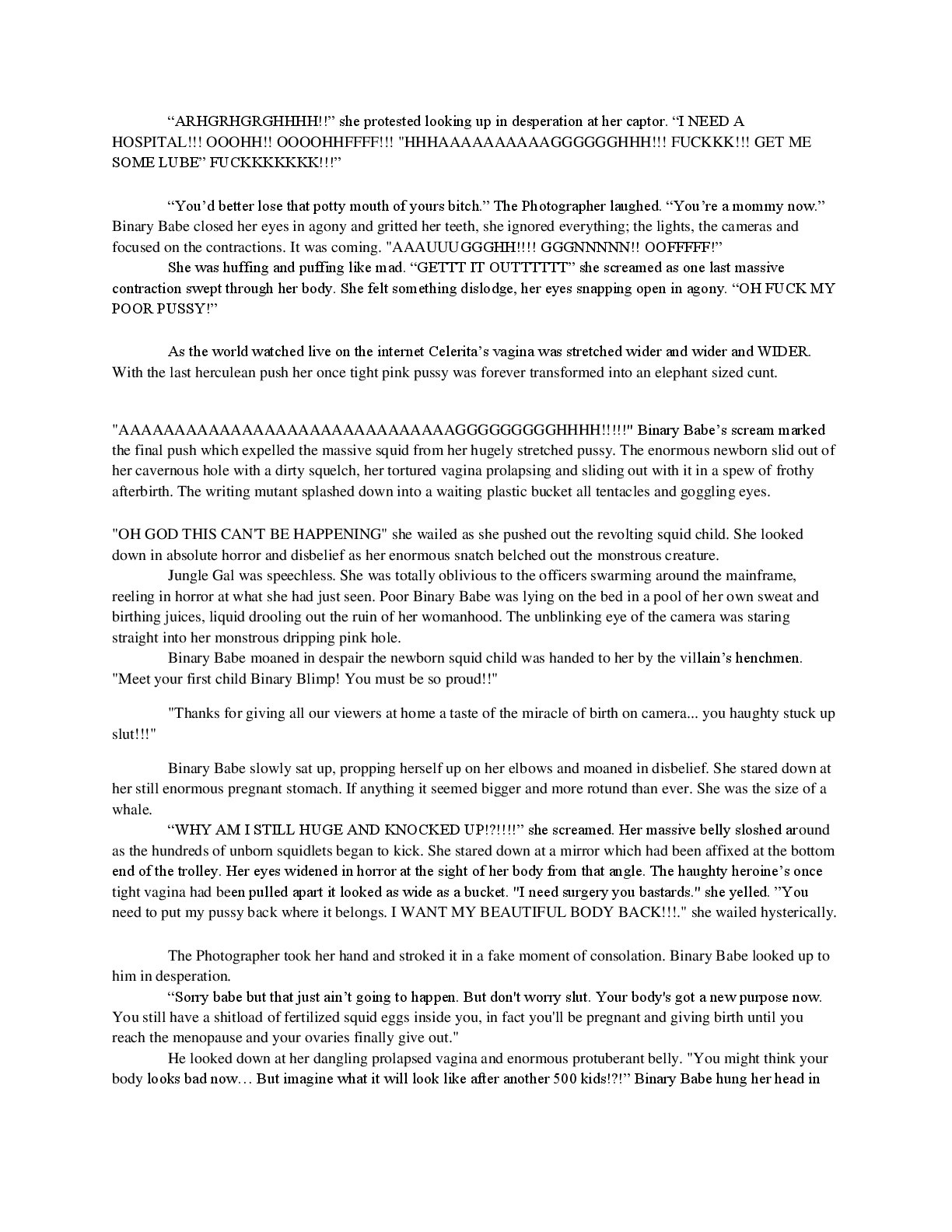 Cobra Woman and the Cellulite Problem page 8 full