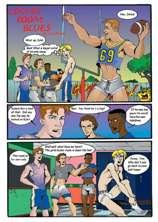 Lockerroom Blues page 1 full