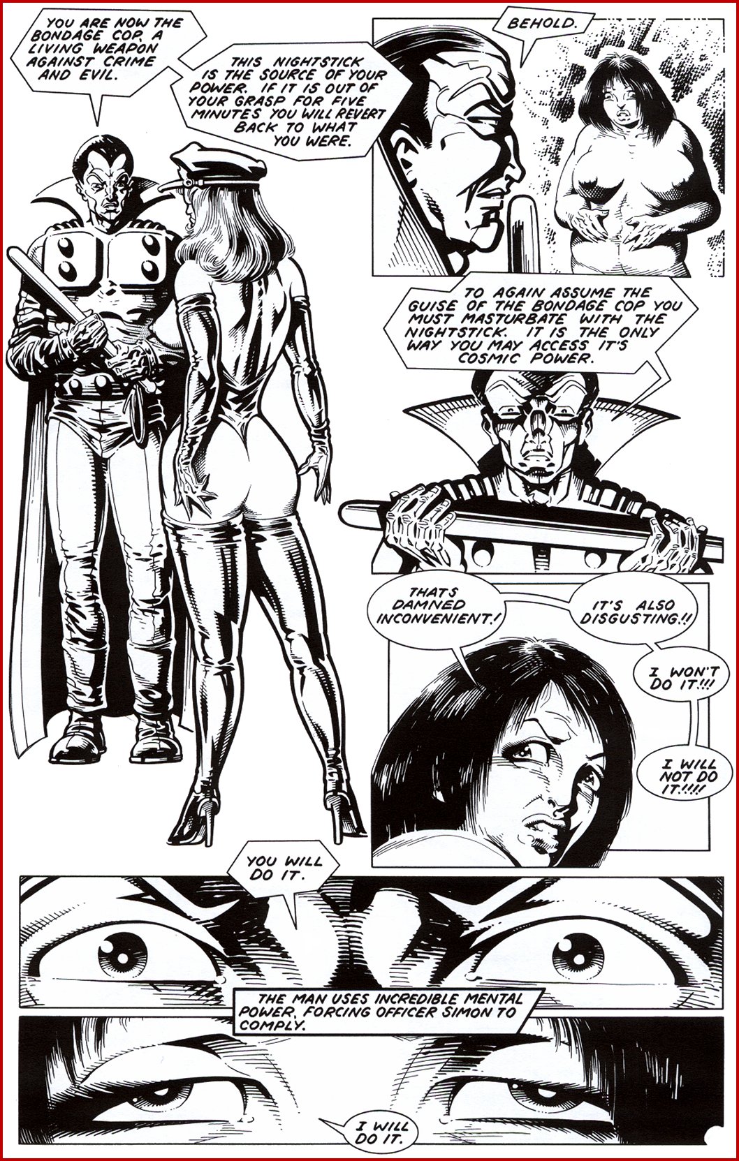 Bondage Cop page 9 full
