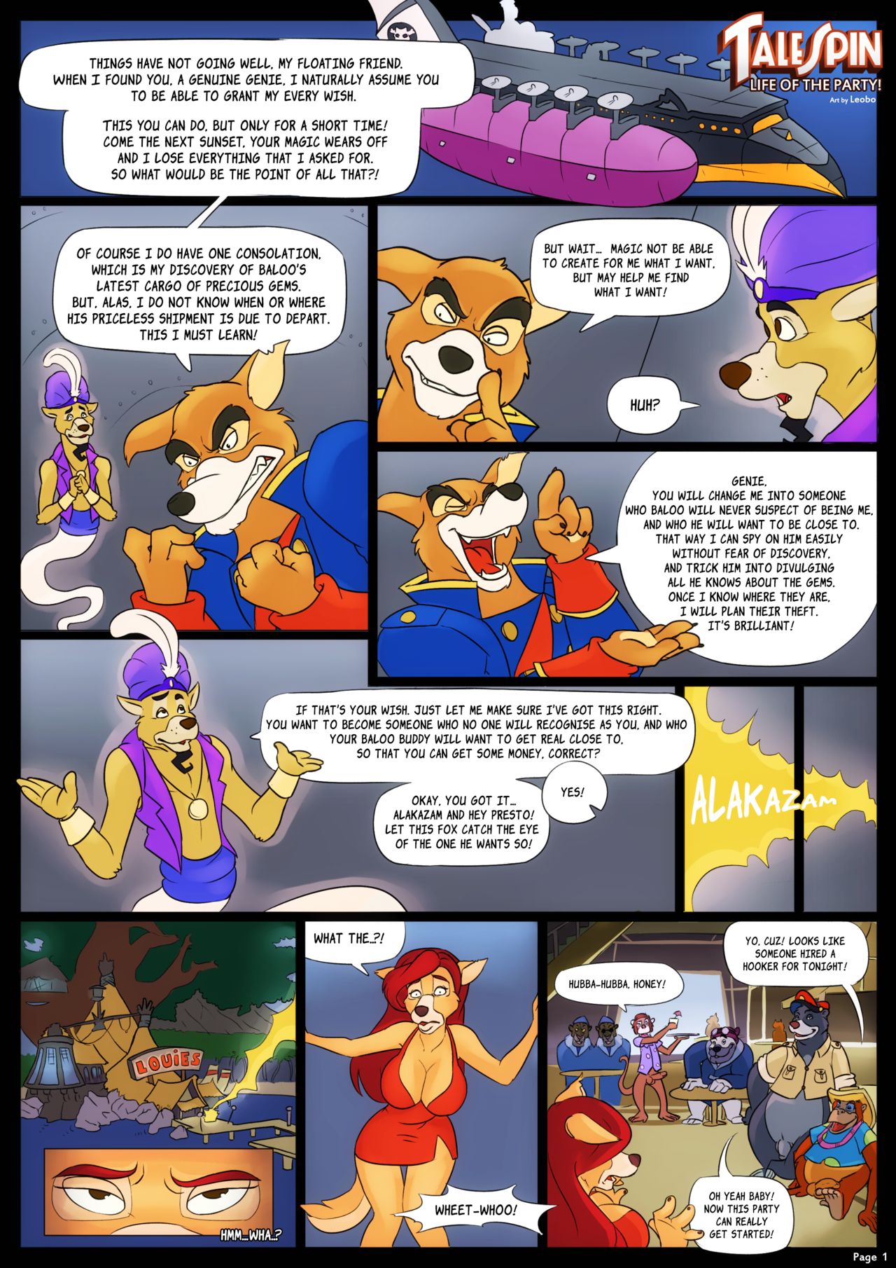 Life of the Party! page 1 full