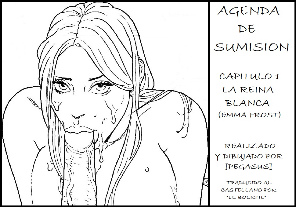 Agenda de Sumision 01 Emma Frost page 1 full
