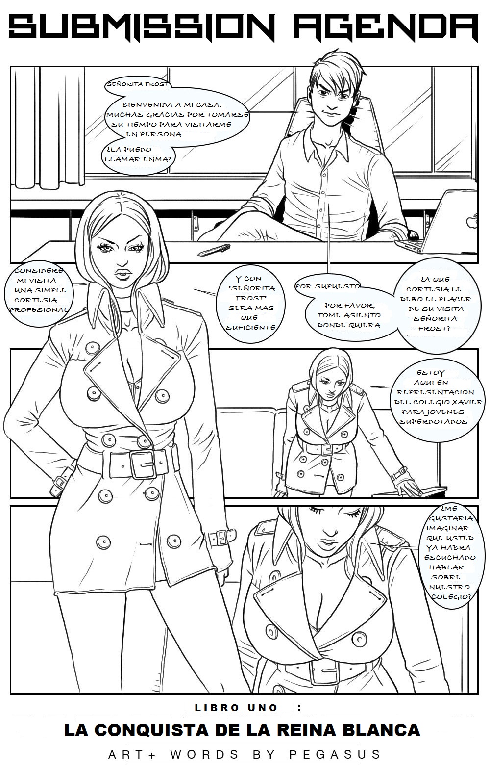 Agenda de Sumision 01 Emma Frost page 2 full