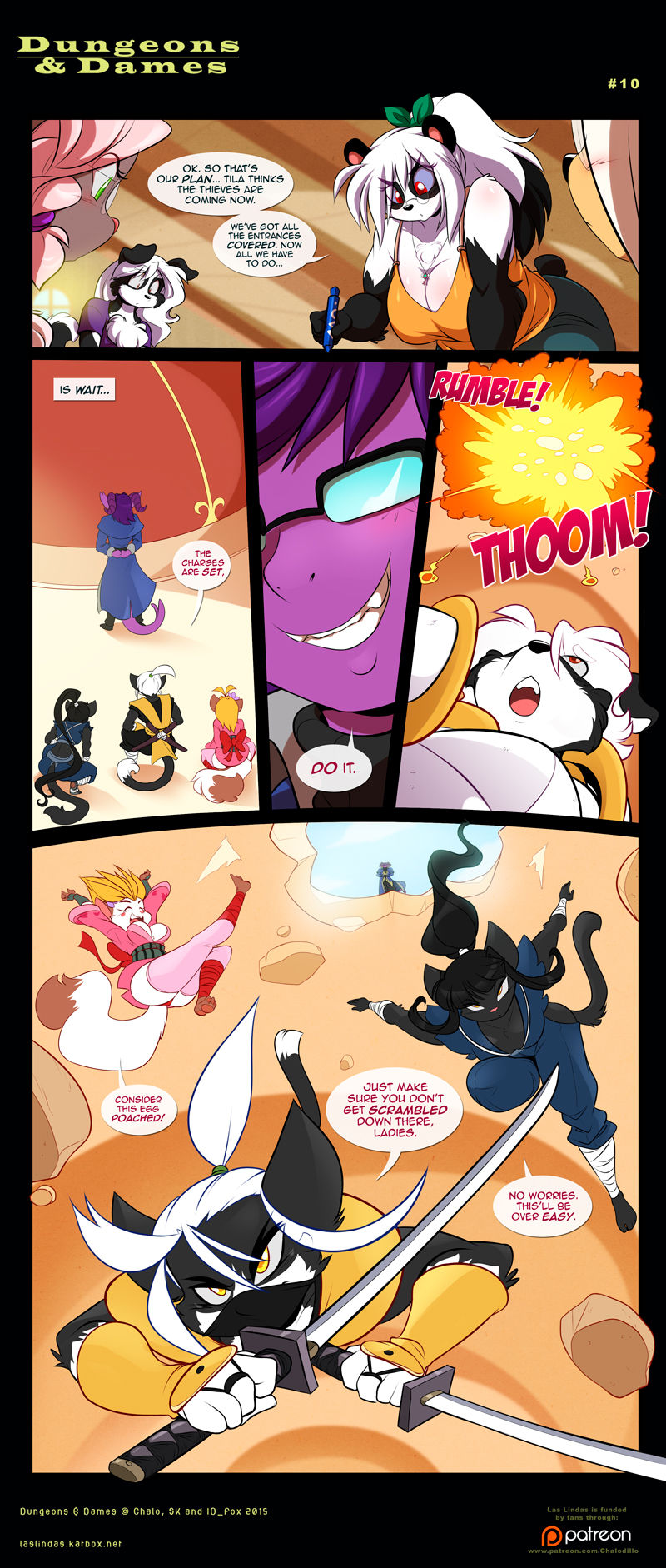 Dangeons and dames page 10 full