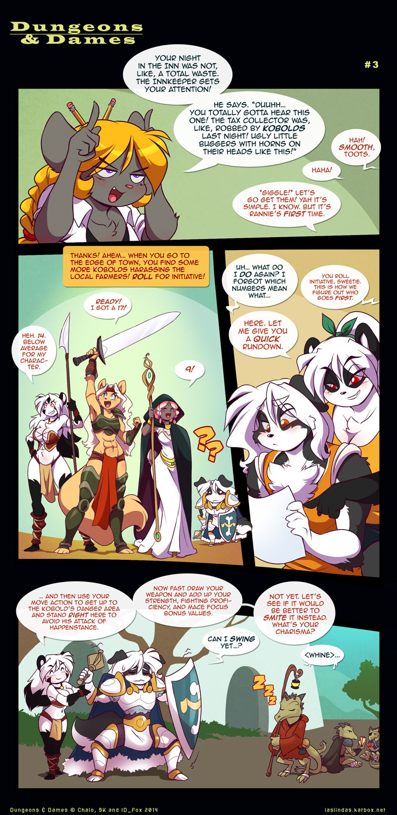 Dangeons and dames page 3 full