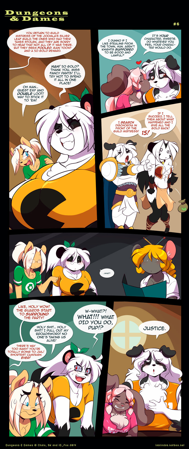 Dangeons and dames page 6 full