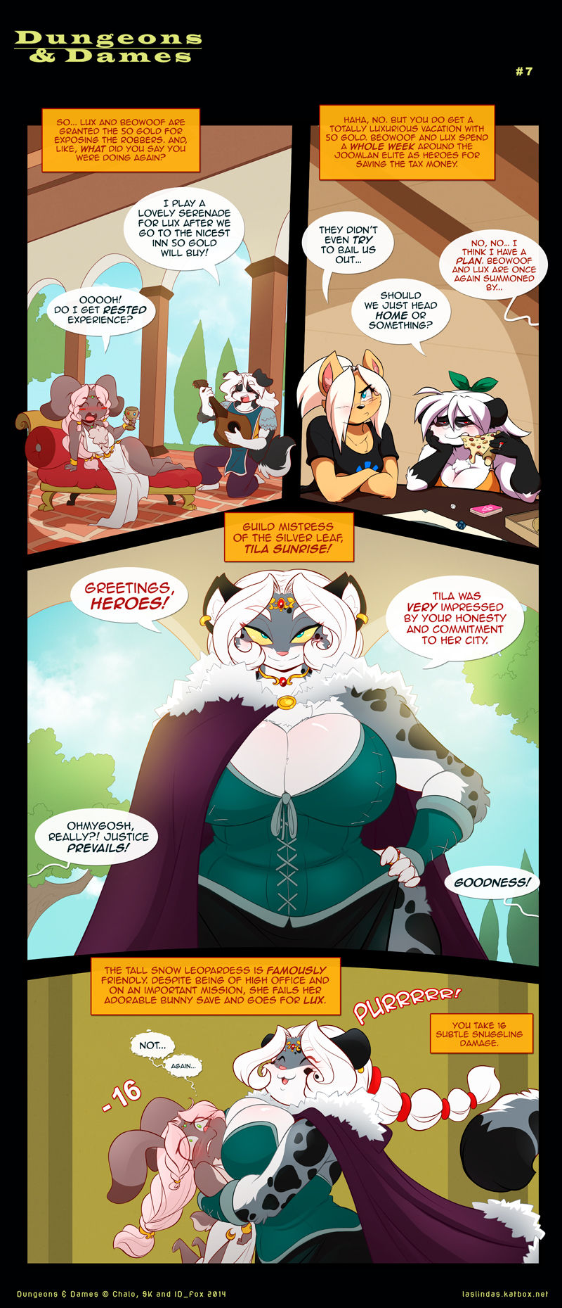 Dangeons and dames page 7 full