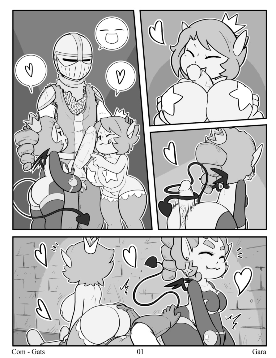 TowerGirls mini comic page 1 full