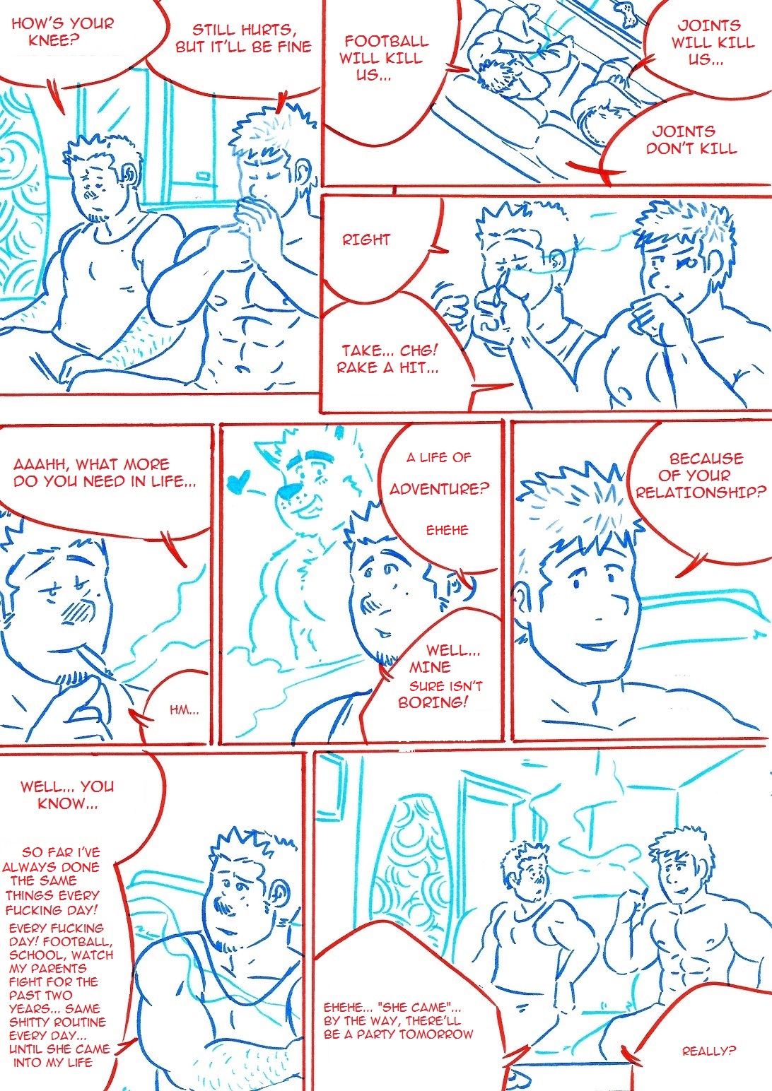Wolfguy 2 - Red & Blue page 3 full