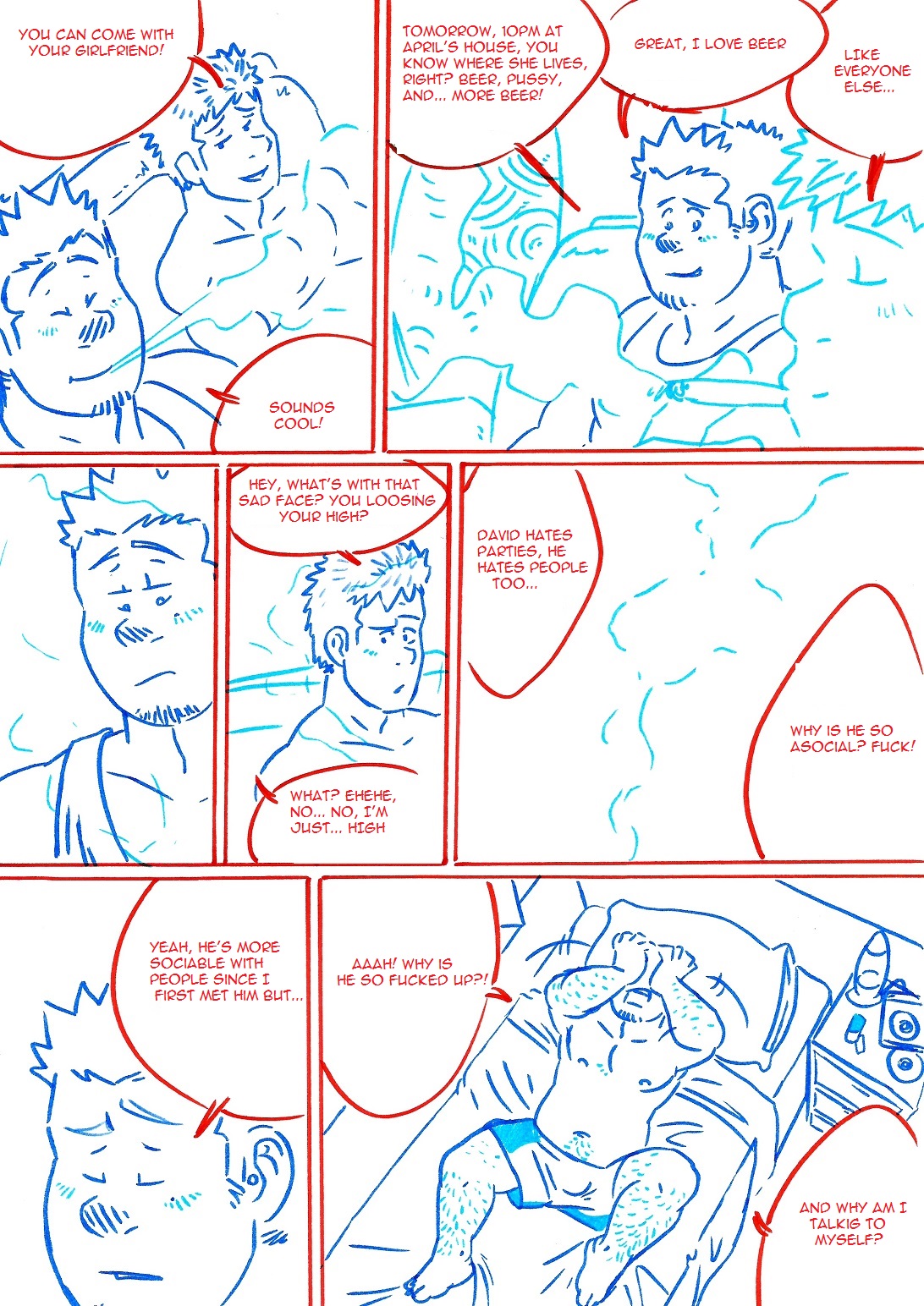 Wolfguy 2 - Red & Blue page 4 full