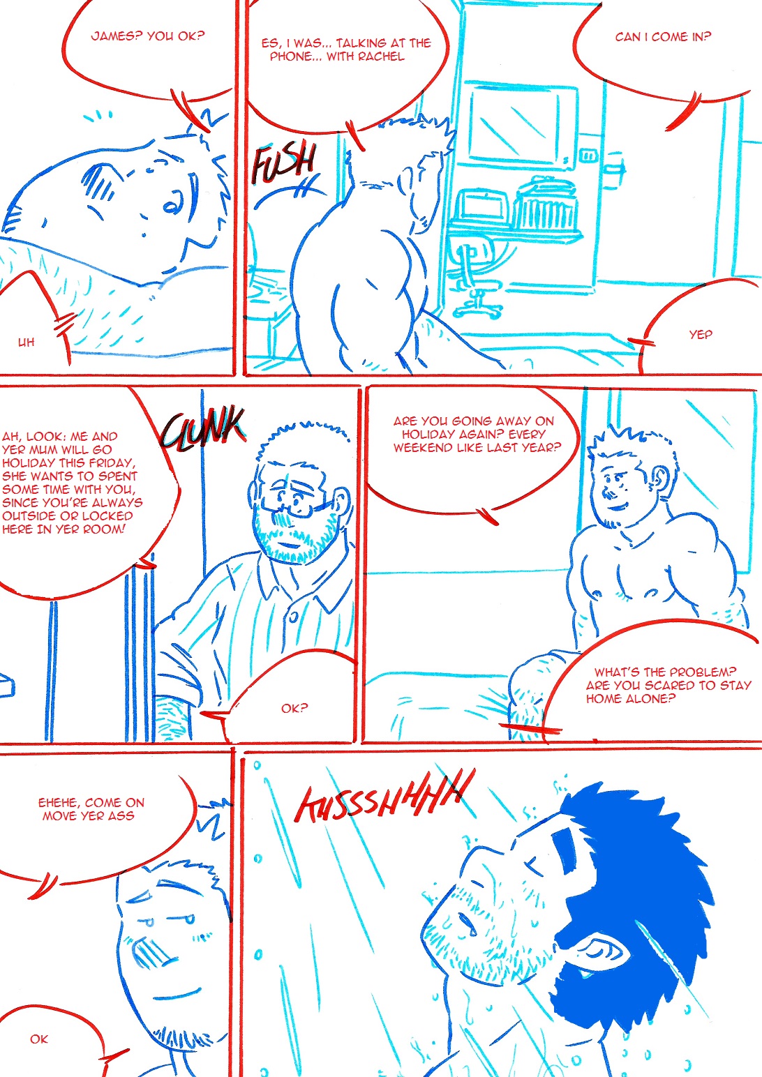 Wolfguy 2 - Red & Blue page 5 full