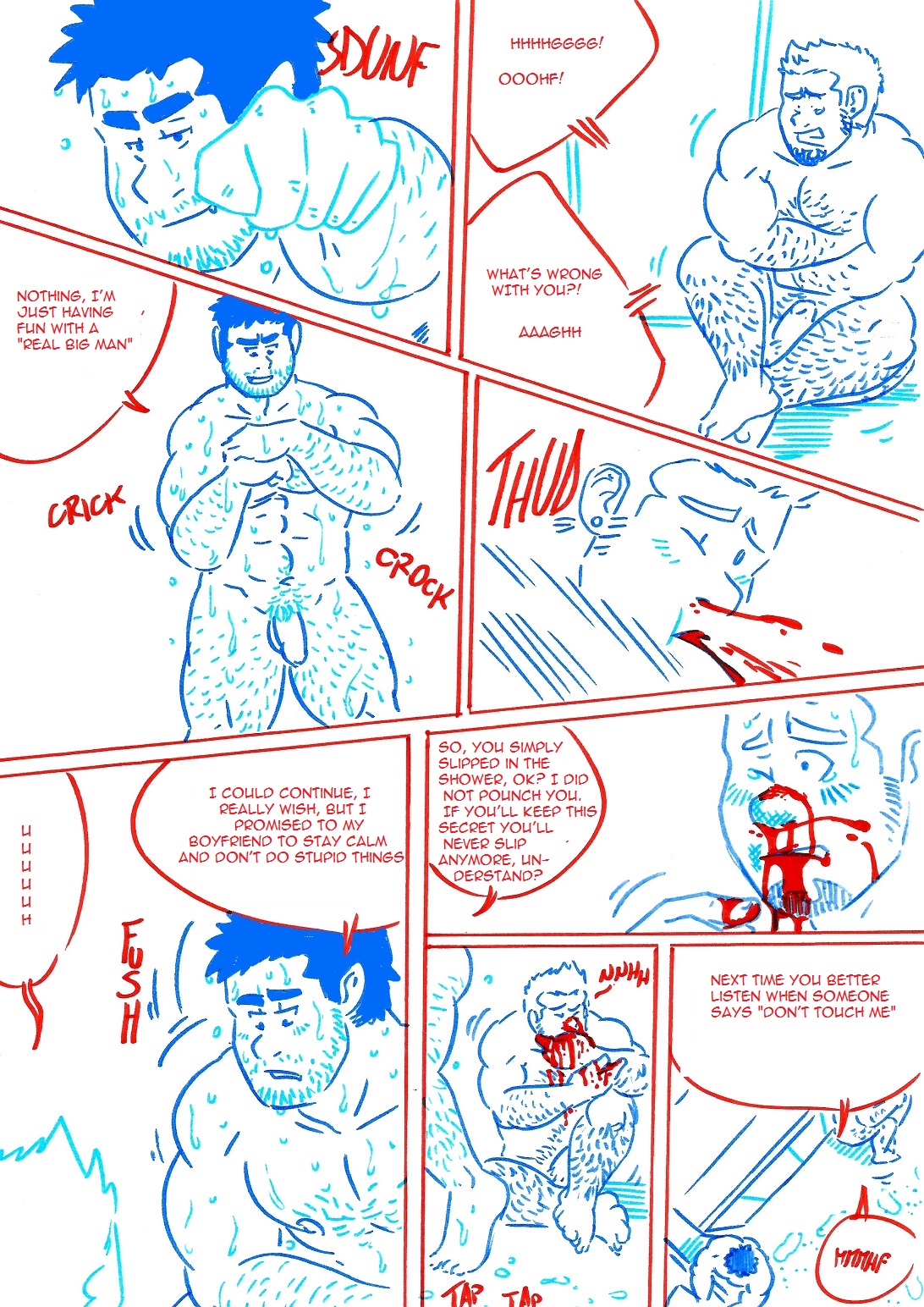 Wolfguy 2 - Red & Blue page 8 full