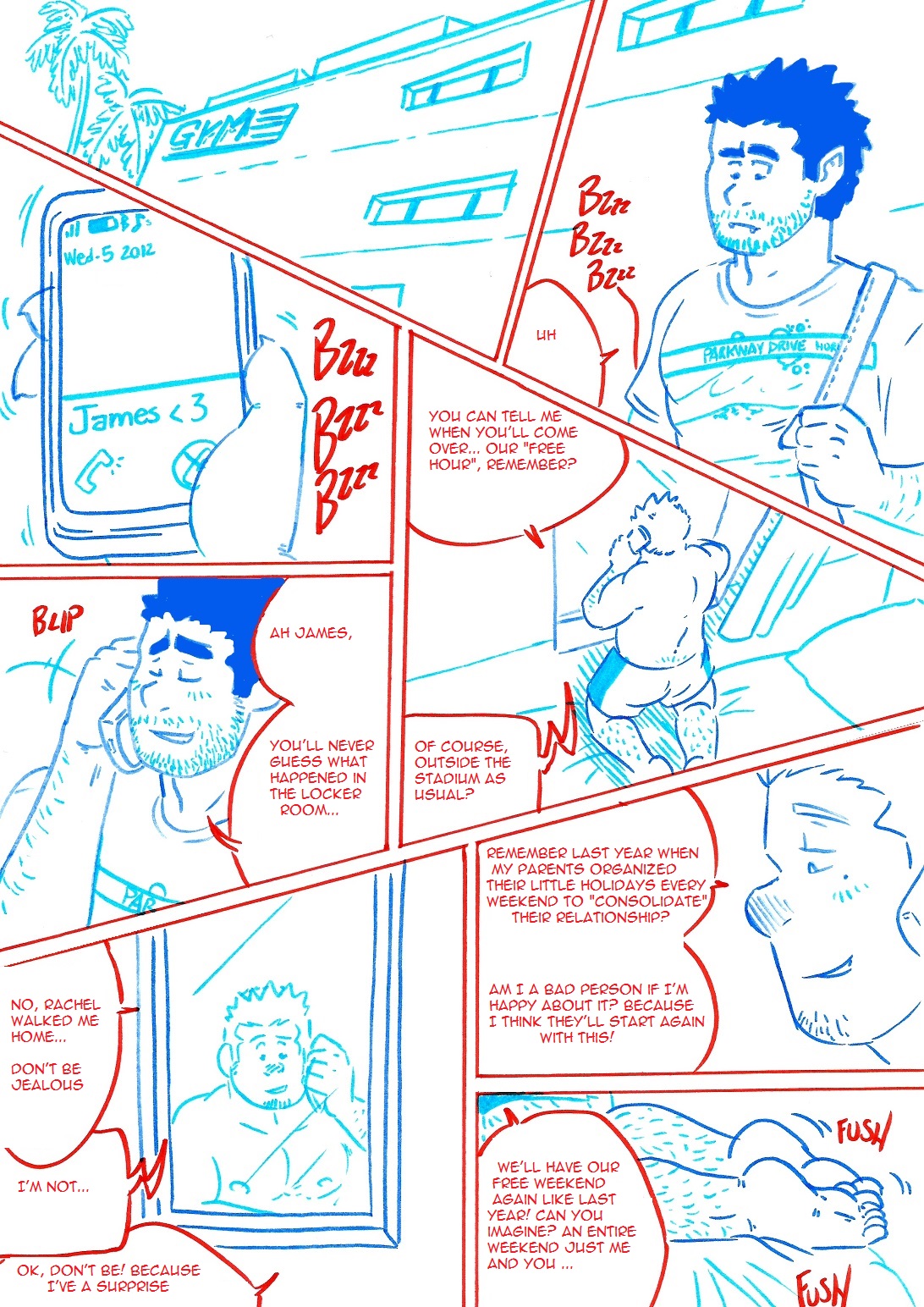 Wolfguy 2 - Red & Blue page 9 full
