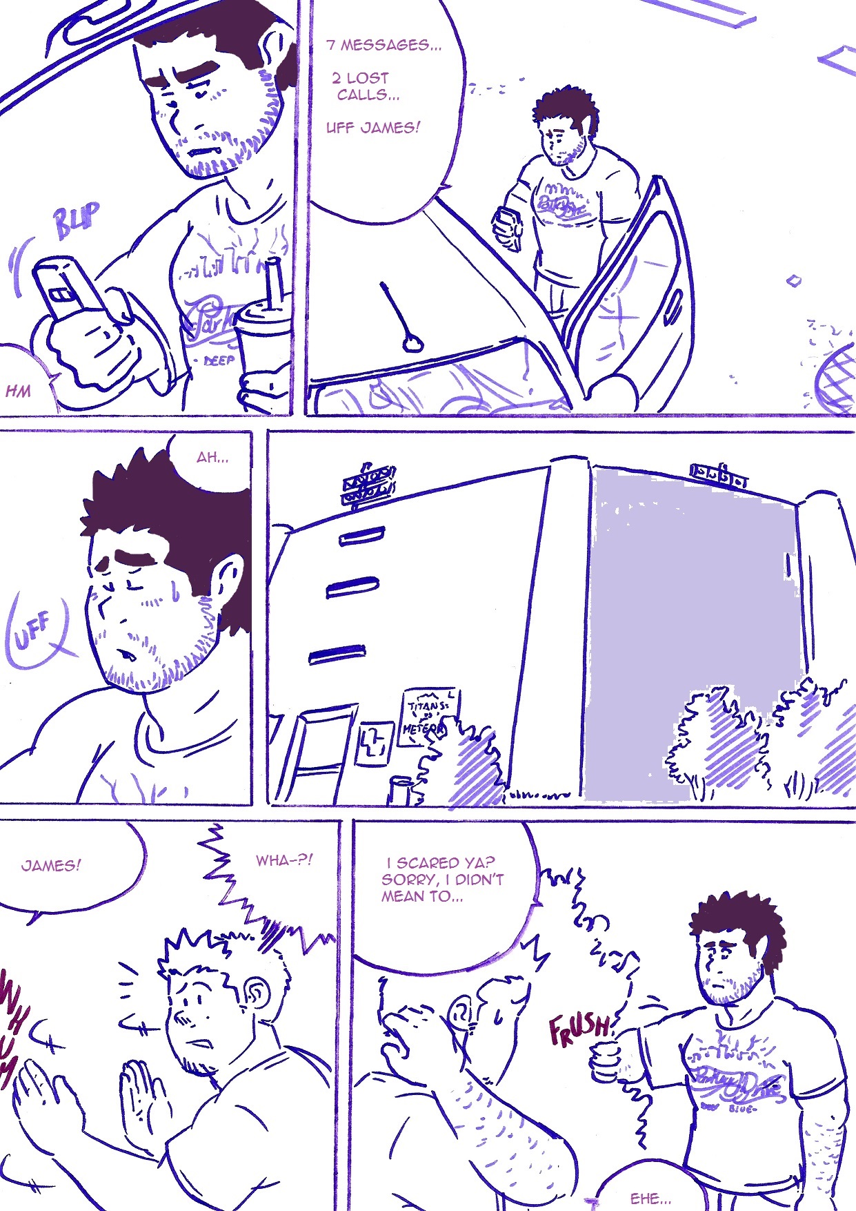 Wolfguy 4 - Purple page 4 full