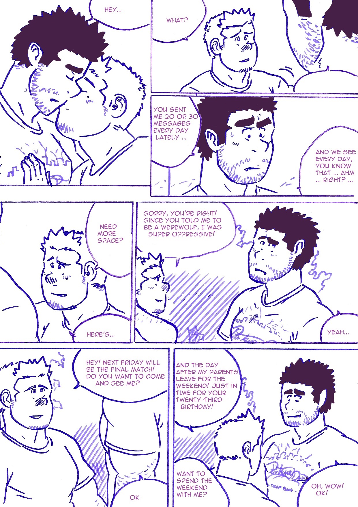 Wolfguy 4 - Purple page 5 full