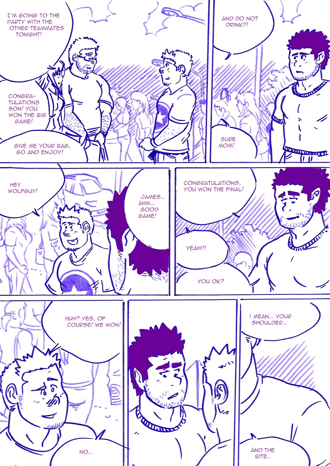 Wolfguy 4 - Purple page 9 full