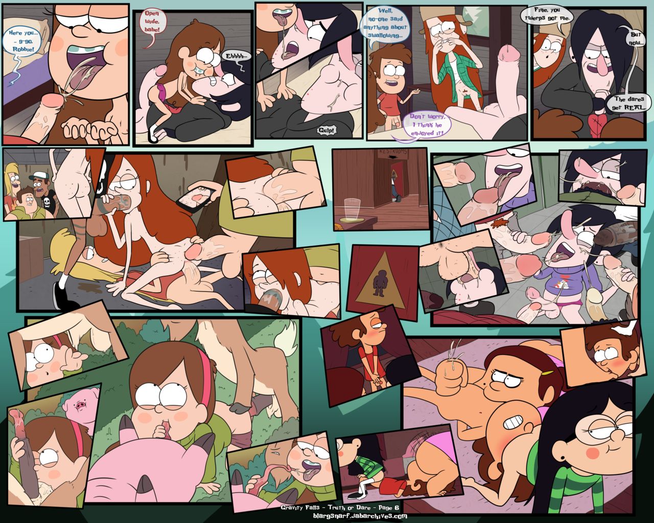 gravity falls truth or dare page 7 full