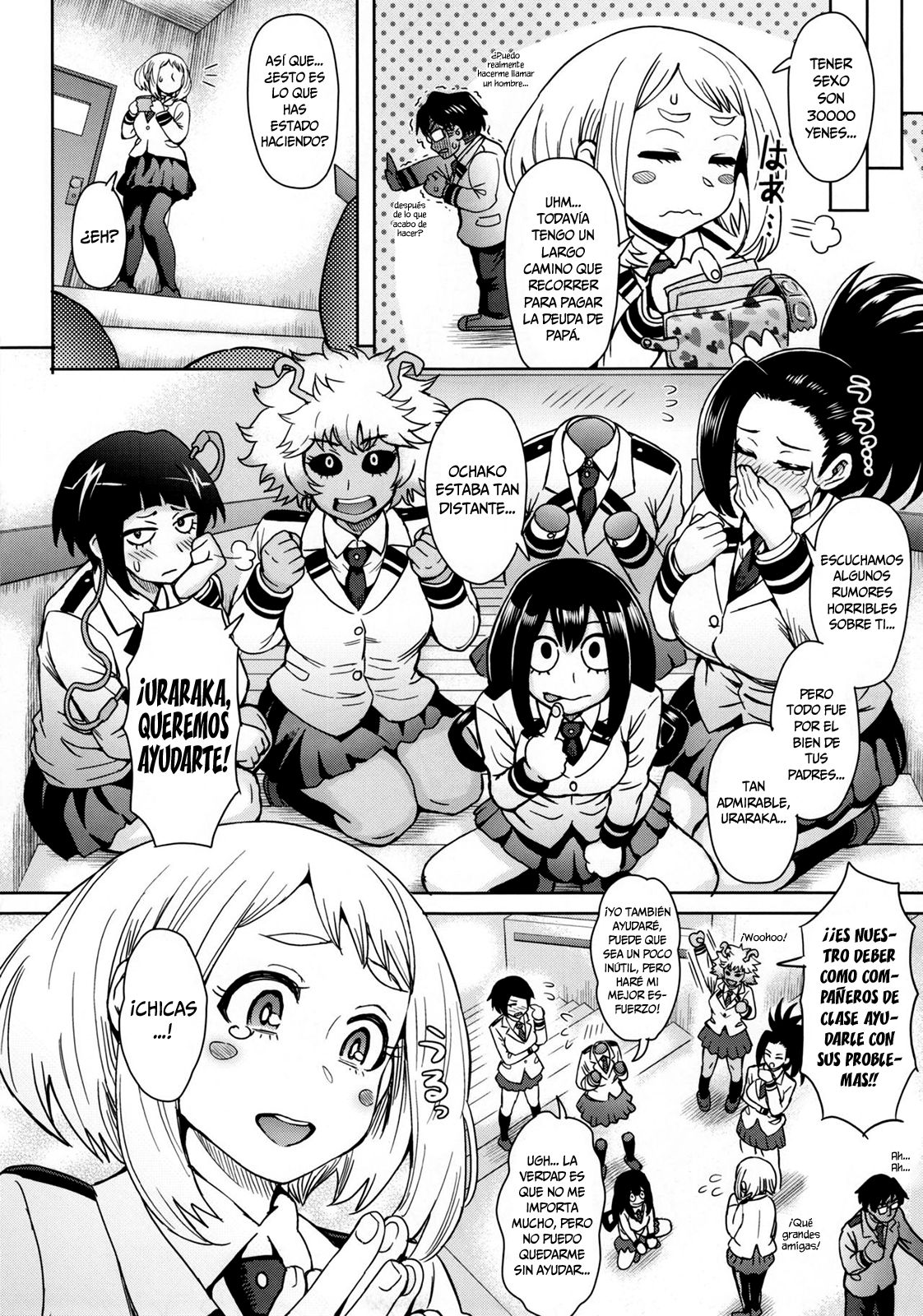 Uraraka Ura Fuzoku page 9 full
