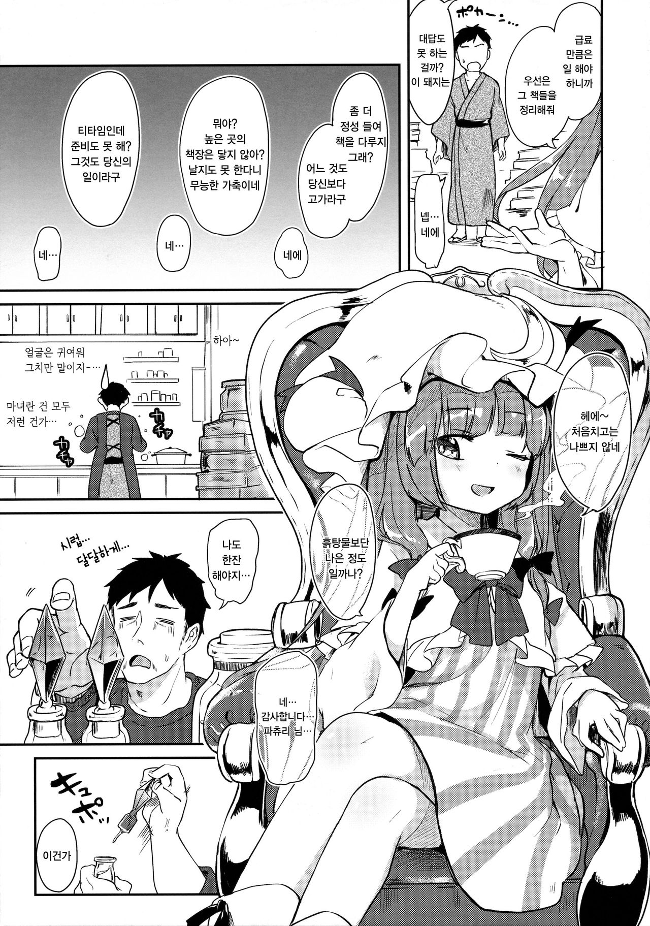 Karakuchi Patchouli-sama | 쌀쌀맞은 파츄리 님 page 5 full