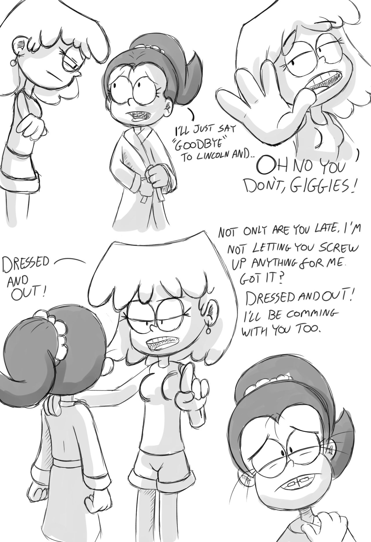 The loud house comic, chapter 2 page 4 full