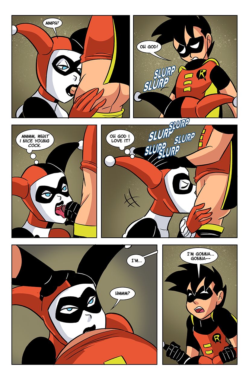 Harley and Robin in "The Deal" page 3 full