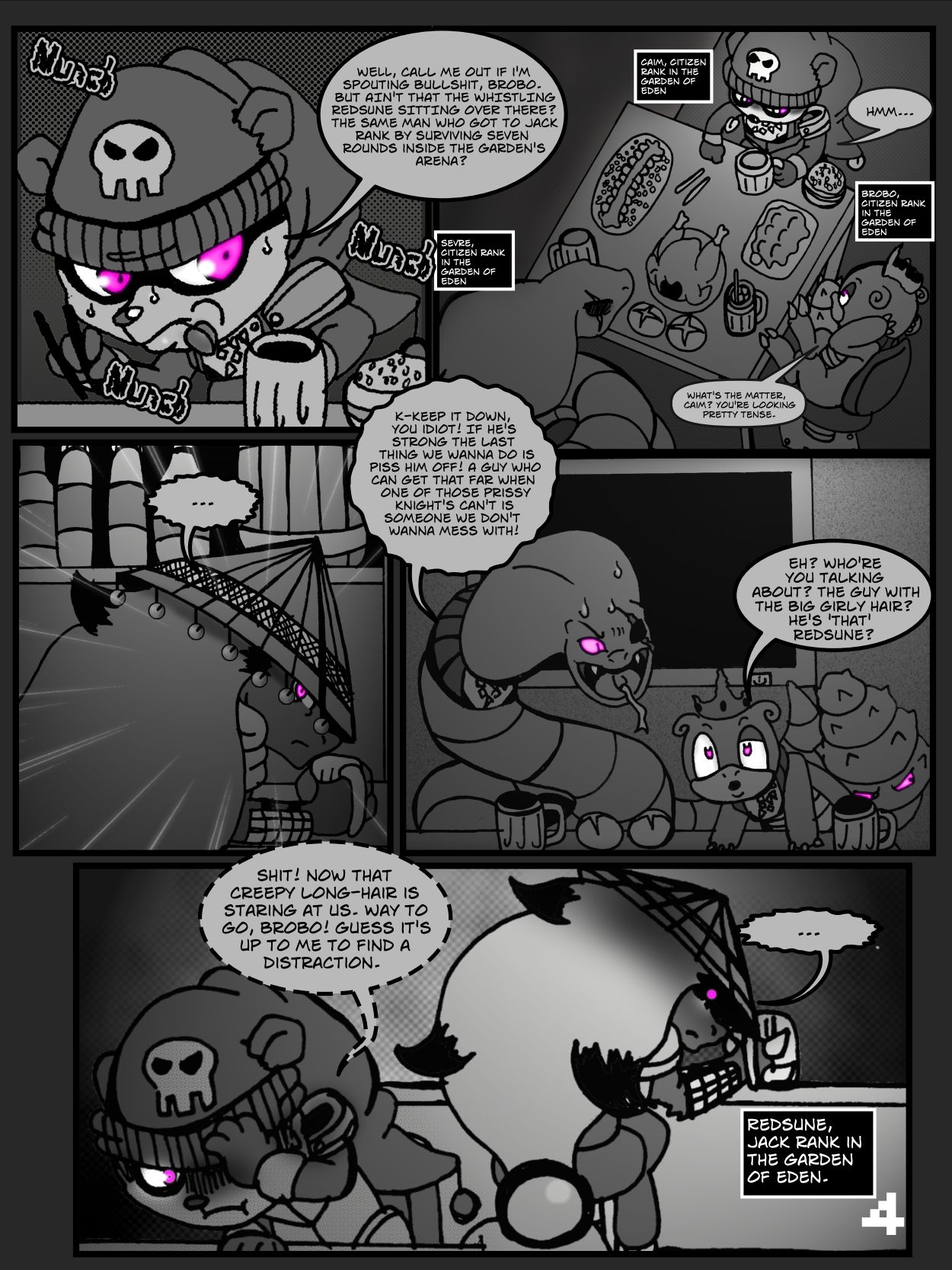 Garden of Eden #6 - The Whistling Redsune page 4 full