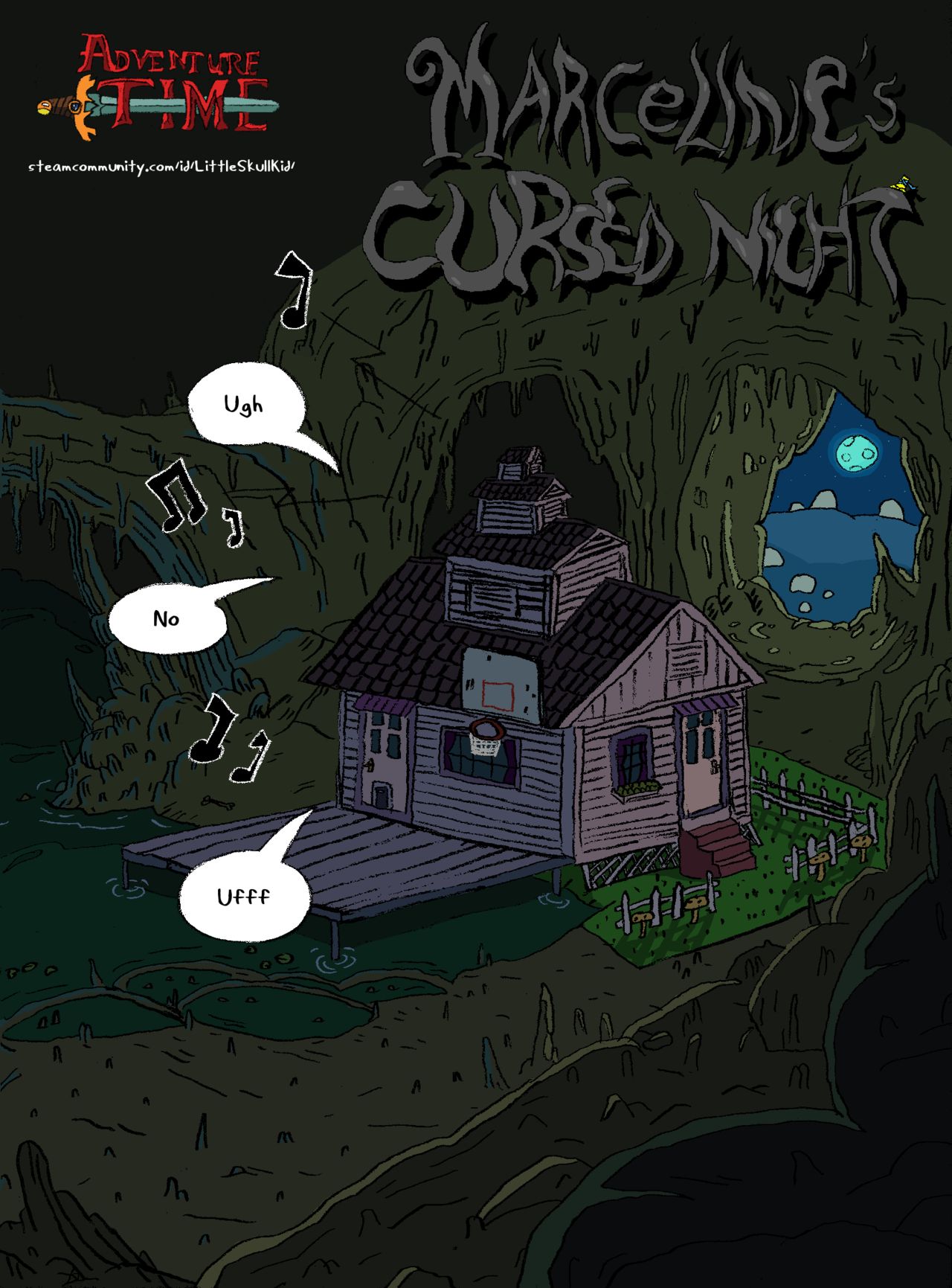 Marceline's Cursed Night page 1 full