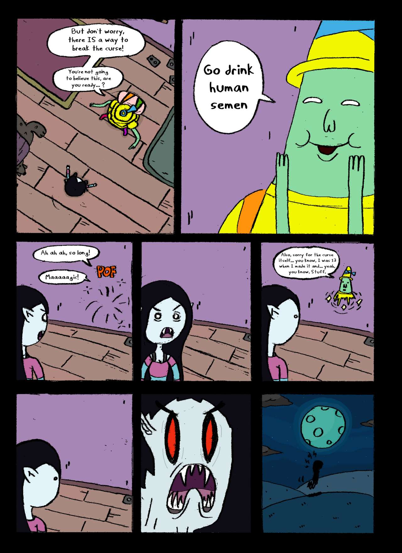 Marceline's Cursed Night page 7 full