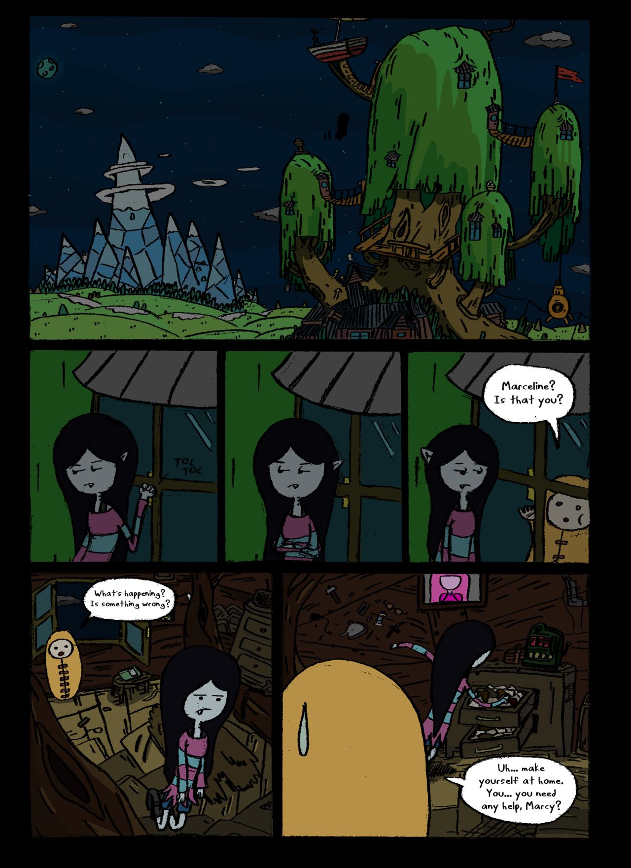 Marceline's Cursed Night page 8 full