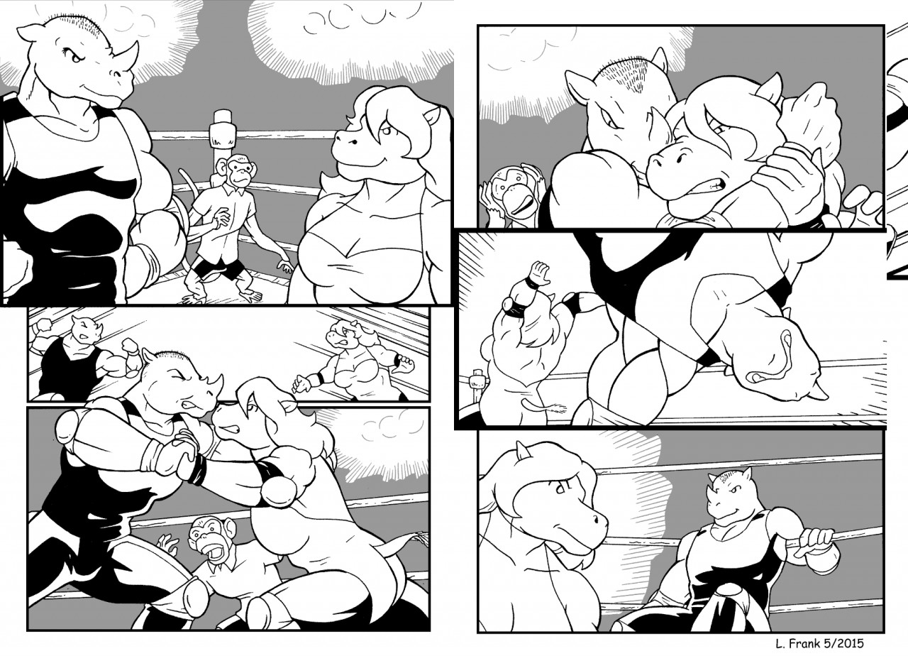 Hippo VS Rhino page 1 full