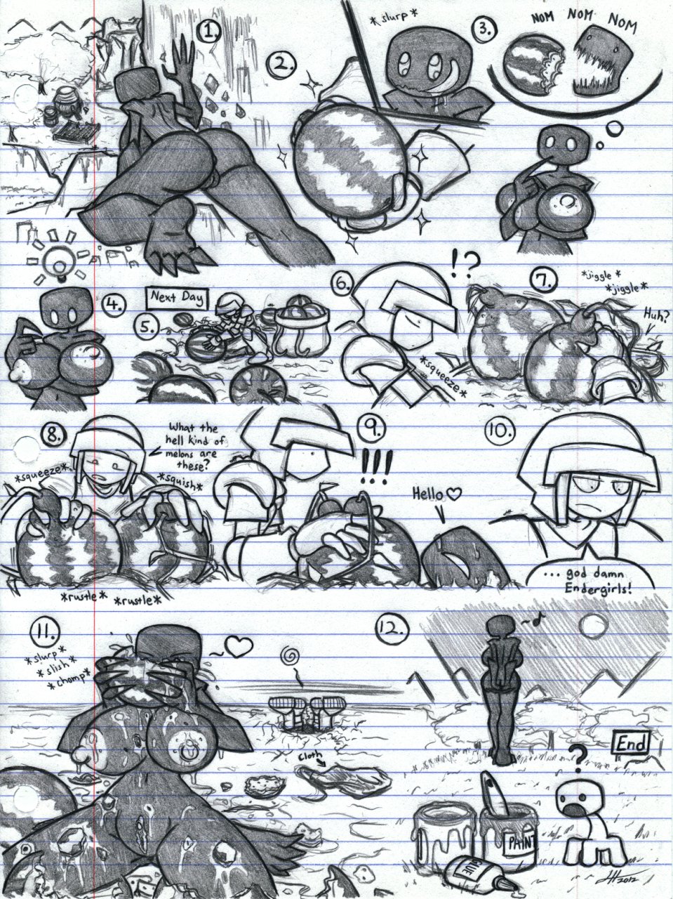 Minecraft page 4 full