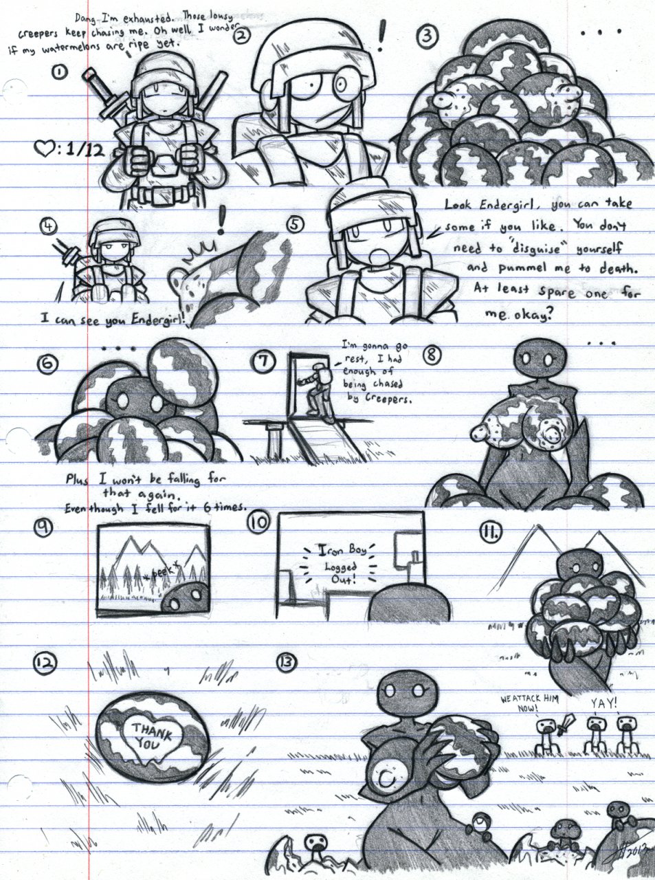 Minecraft page 7 full