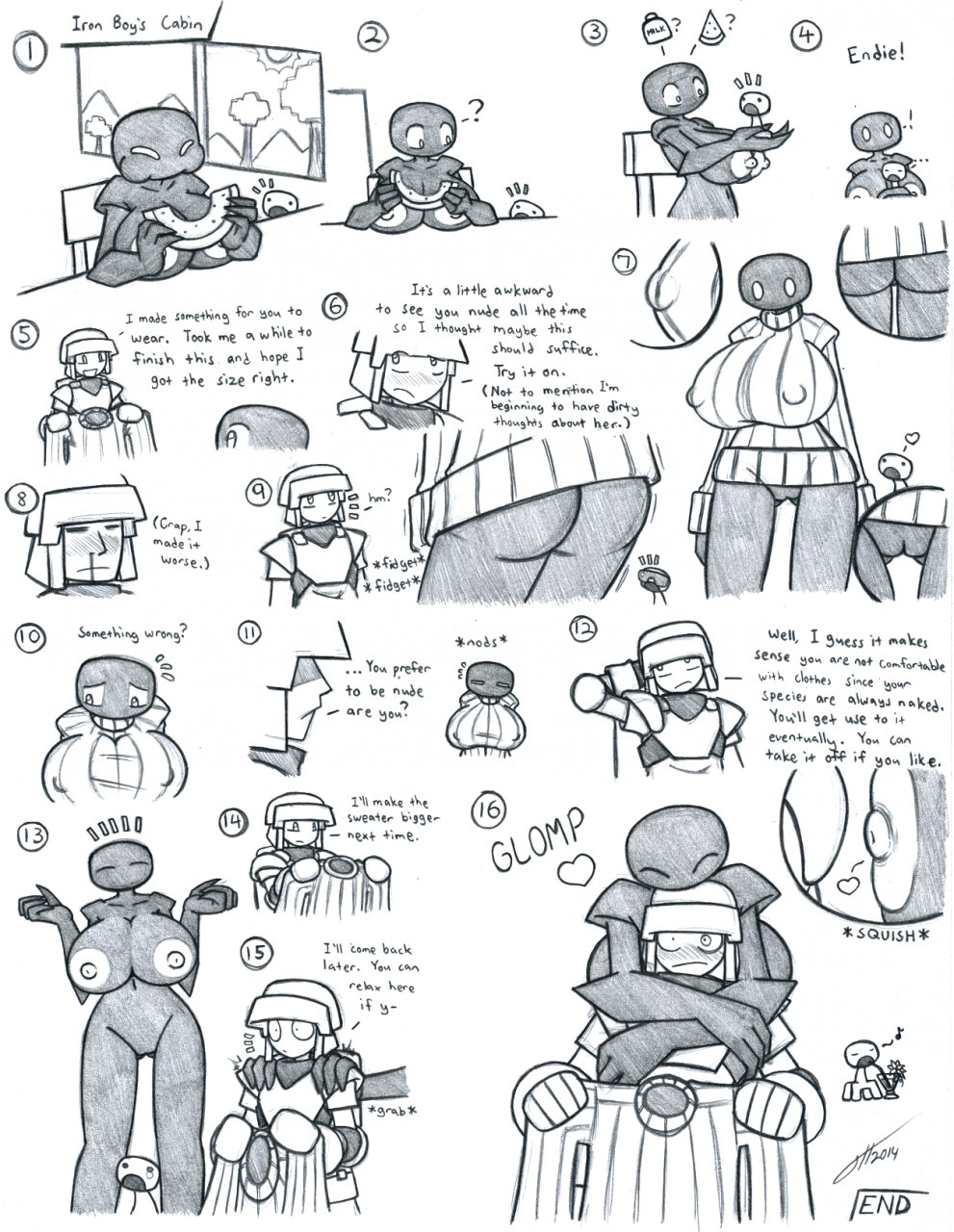 Minecraft page 9 full