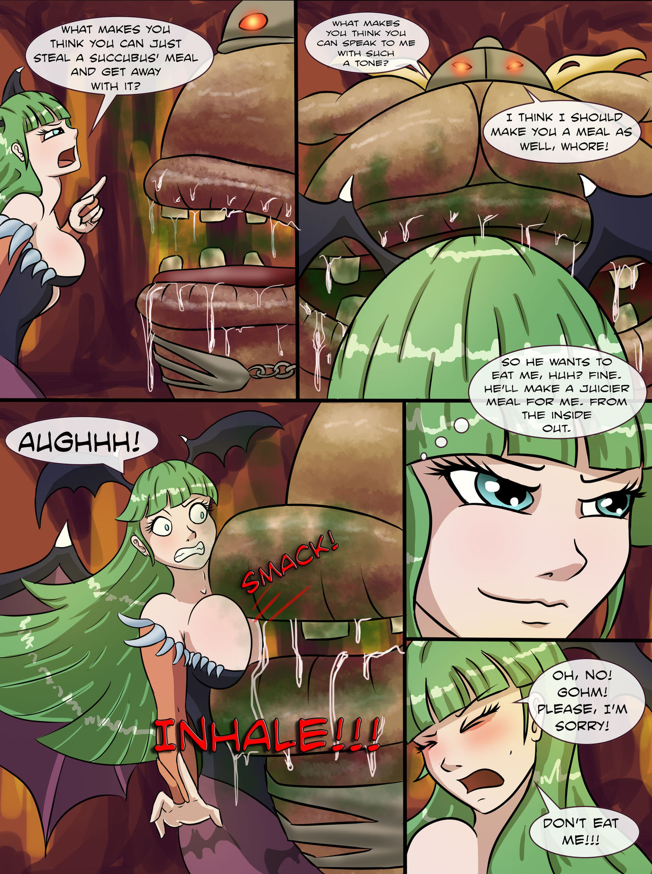 Morrigan Vore page 2 full