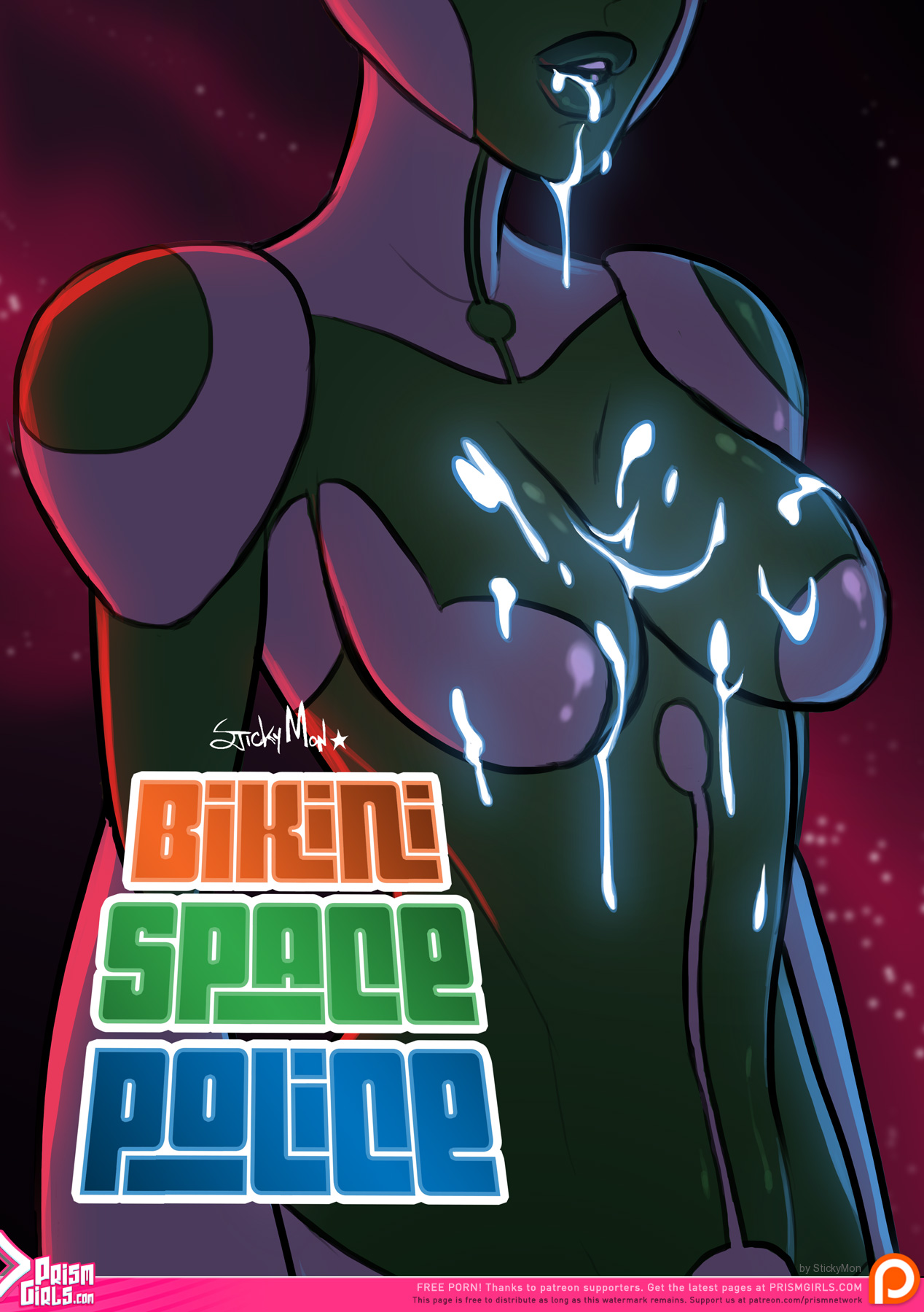 Bikini Space Police: Stop and Frisky page 10 full