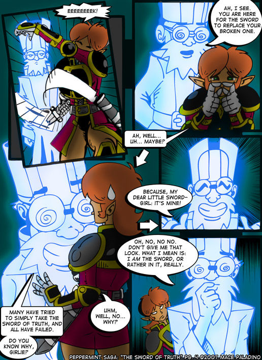 Peppermint Saga #1 - The Sword of Truth page 6 full