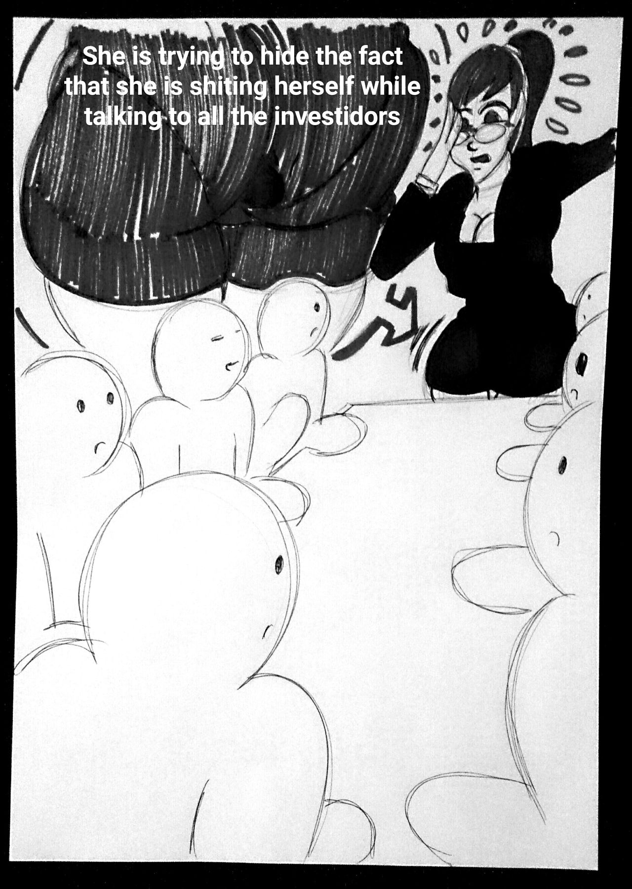 She shit herself on a conference/He will help her on it page 2 full