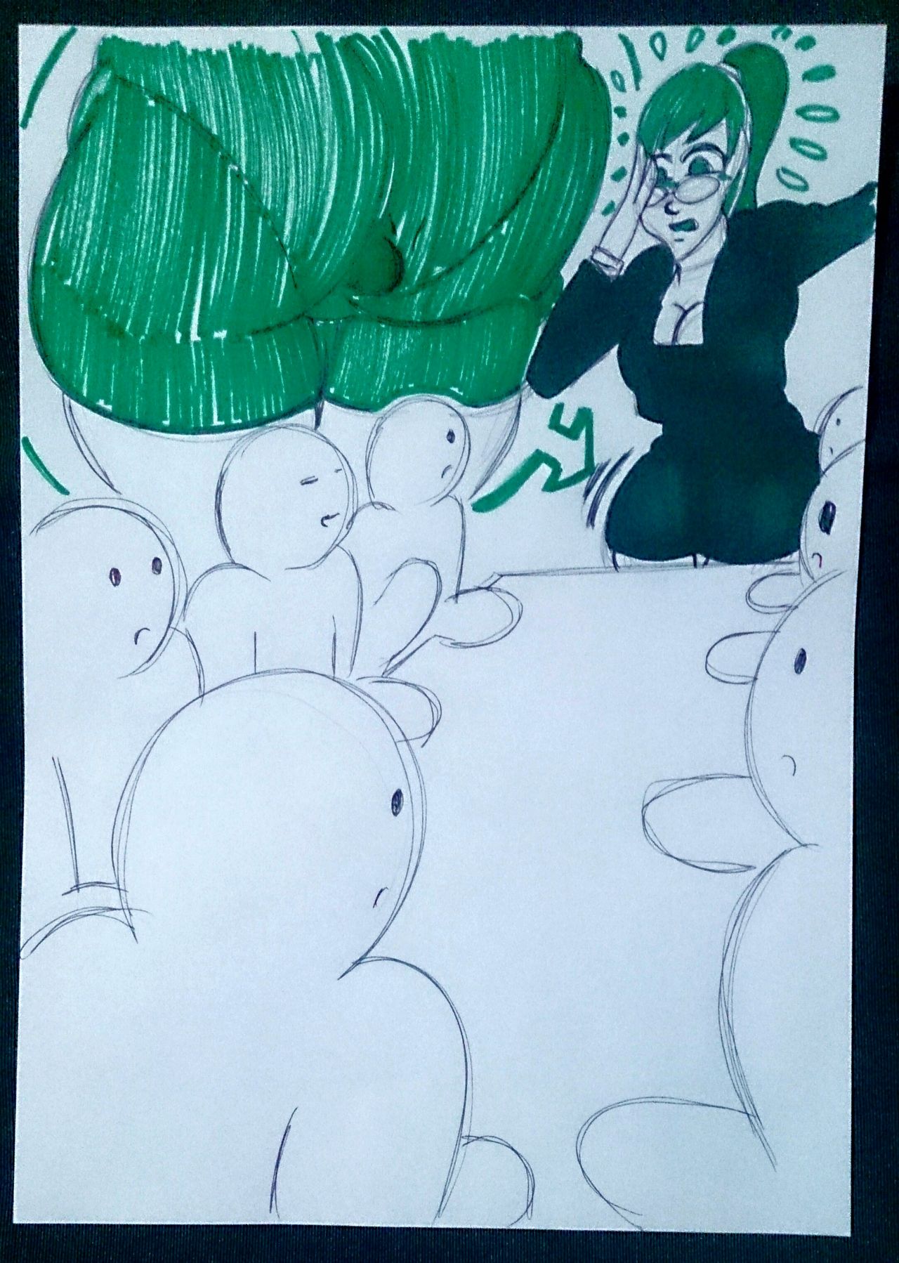 She shit herself on a conference/He will help her on it page 3 full